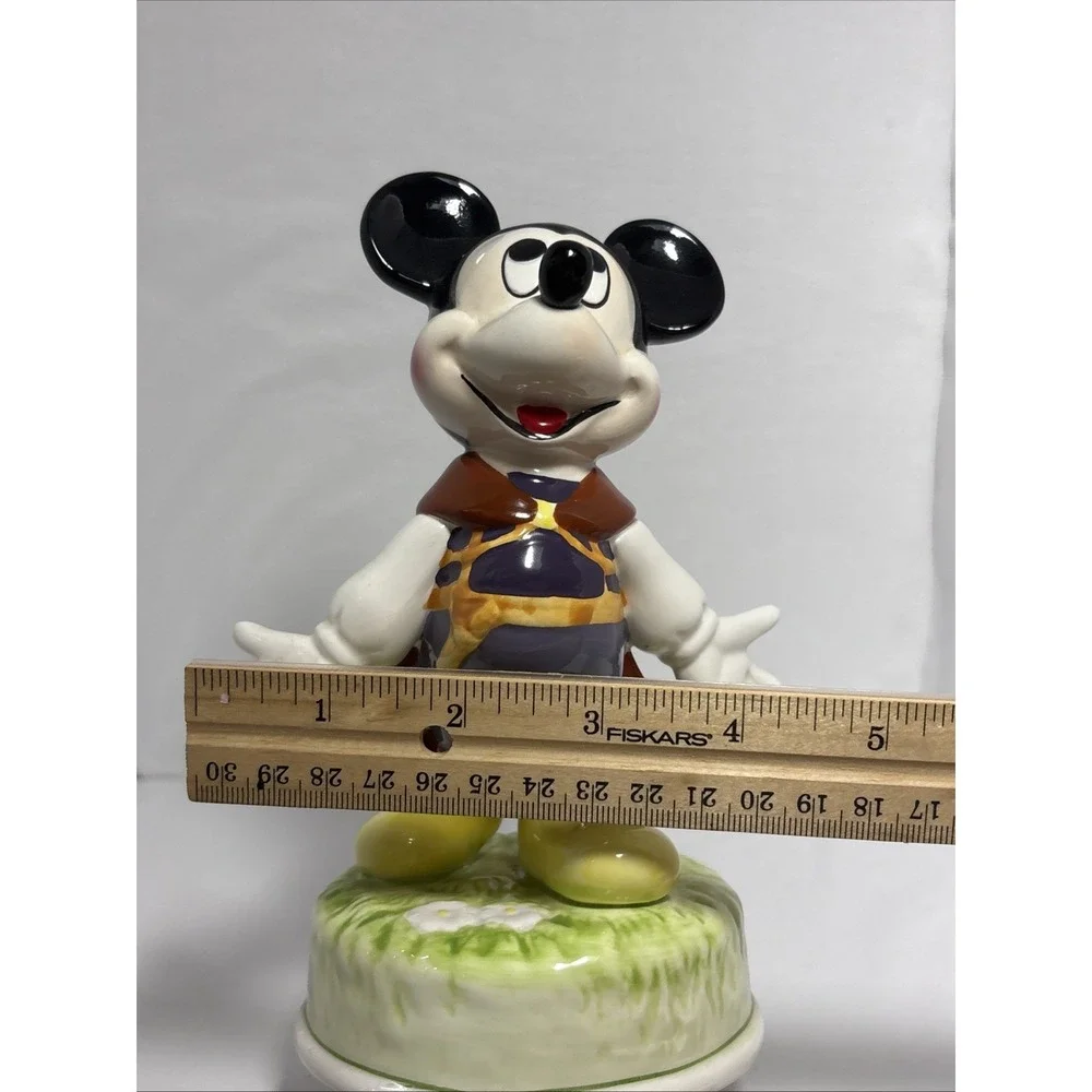 Disney Mickey Mouse Musical Wind Up The San Francisco Music Box Company / Schmid
